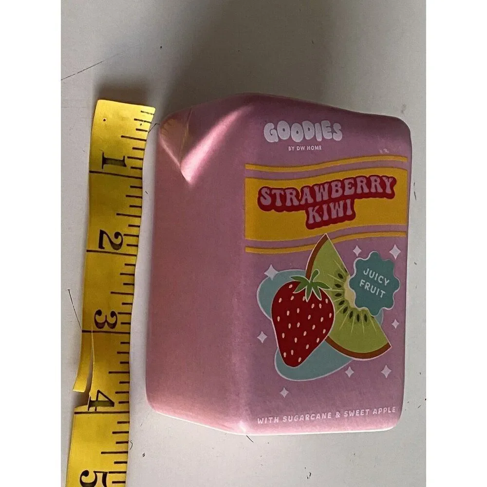 DW Home Goodies Strawberry‎ Kiwi Scented Candle 7 Oz Juice Box NEW